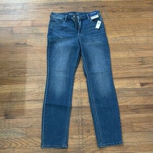 Old Navy High-Waisted Wow Straight Ankle Jeans Size 8